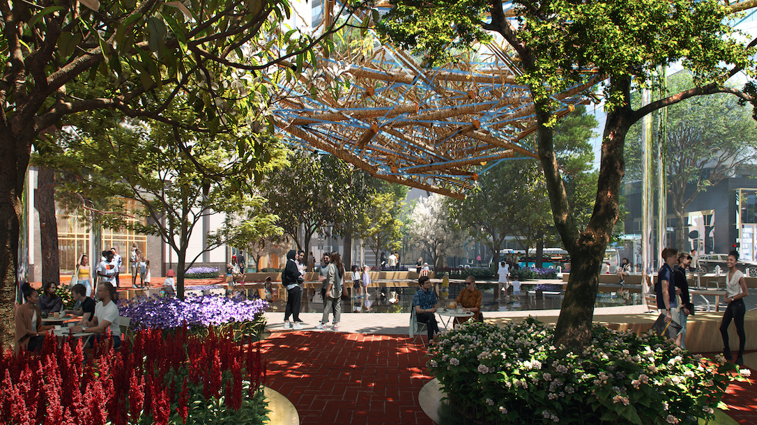 concept render for The McColl Park Project